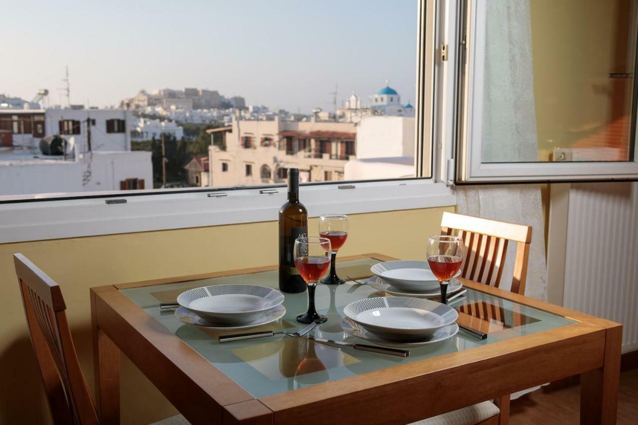 Castle View, Apartment Naxos City Exterior foto